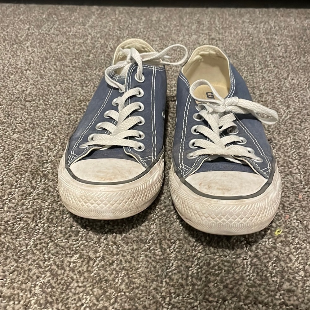 Blue converse